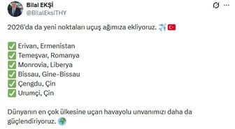 THY'den 6 yeni uçuş noktası