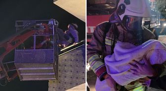 Yangın çıkan apartmanda can pazarı: 30 kişiyi itfaiye kurtardı