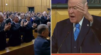 Bahçeli'nin Kürtlerle ilgili sözleri parti grubunda ayakta alkışlandı