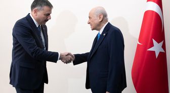 Bakan Çiftçi'den, Bahçeli'ye ziyaret