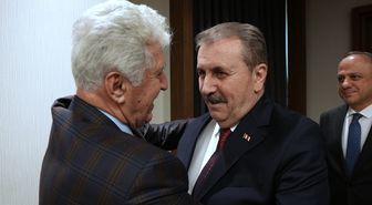 BBP Genel Başkanı Destici, Üsküp'te temaslarda bulundu