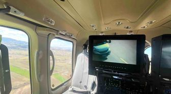 Burdur'da helikopter destekli trafik denetiminde 684 araç ve sürücüsü kontrol edildi