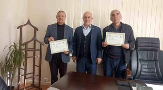 Emet'te imamlara Üstün Başarı Belgesi