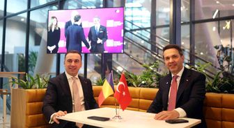 Enerji ve Tabii Kaynaklar Bakanı Bayraktar, Romanyalı mevkidaşı Ivan ile bir araya geldi