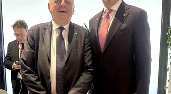 Enerji ve Tabii Kaynaklar Bakanı Bayraktar, İtalyan mevkidaşı Fratin ile bir araya geldi