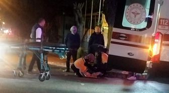 Motosikletler kafa kafaya çarpıştı: 1 yaralı