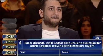 Türkçe dersinde, içinde sadece kalın ünlülerin bulunduğu bir kelime söylemek isteyen öğrenci hangisini söyler?