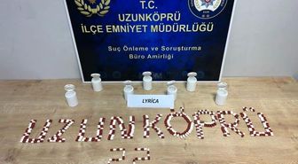Edirne'de 339 adet uyuşturucu hap ele geçirildi
