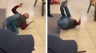 Ekranda gördüğüne dayanamayıp resmen delirdi