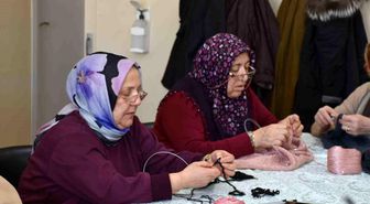 Evden çıkıp üretime katılıyorlar