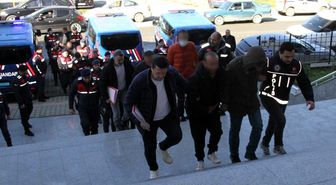 Samsun'da uyuşturucu operasyonu: 15 şüpheli adliyede