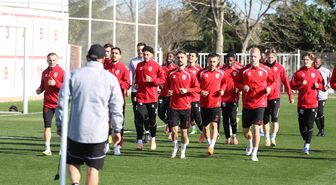 Samsunspor, Rayo Vallecano maçı hazırlıklarını tamamladı