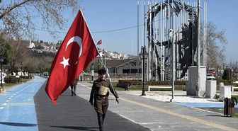 Şehitler için 8 yıldır İstanbul'dan Çanakkale'ye yürüyor