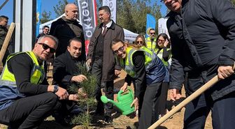 Tekirdağ Şarköy'deki yanan ormana 10 bin fidan dikildi