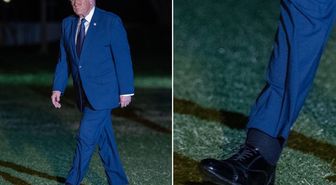 Trump'ın fotoğrafına bakan herkes aynı noktaya takıldı