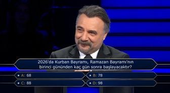 2026'da Kurban Bayramı, Ramazan Bayramı'nın birinci gününden kaç gün sonra başlayacaktır?