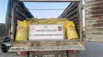 Ankara'da 30 ton sahte gübre ele geçirildi: 3 gözaltı