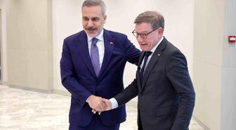 Bakan Fidan, Almanya Federal Cumhuriyeti Dışişleri Bakanı Johann David Wadephul ile Ankara'da bir araya geldi