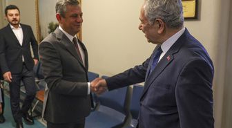 CHP Genel Başkanı Özel, eski TBMM Başkanı Arınç'ı ziyaret etti