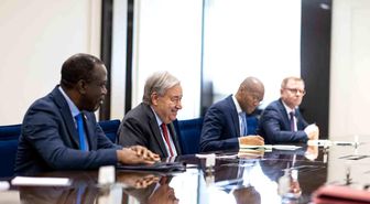 Dışişleri Bakanı Hakan Fidan, Birleşmiş Milletler Genel Sekreteri Antonio Guterres ile Ankara'da bir araya geldi.