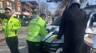 Düzce'de alkollü motosiklet sürücüsüne 244 bin TL ceza
