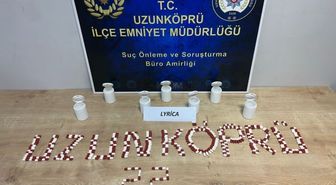 Edirne'de uyuşturucu ecza ile yakalanan şüpheli gözaltında