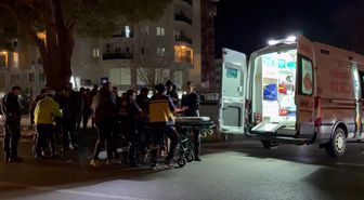 Kamyonetle çarpışan motosikletli yaralandı