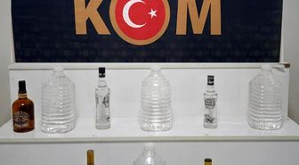 Kırşehir'de kaçak alkol ele geçirildi