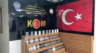 Şanlıurfa'da 85 adet kaçak telefon ele geçirildi
