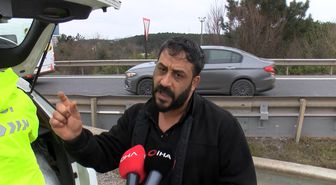 Ümraniye'de dron destekli 'kaynak' denetimi; 9 sürücüye ceza