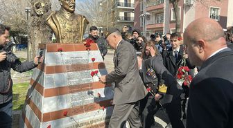 Çanakkale Savaşları kahramanı Cevat Paşa törenle anıldı