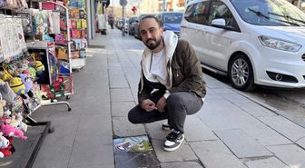 'Gri şehri' sanatıyla renklendiriyor