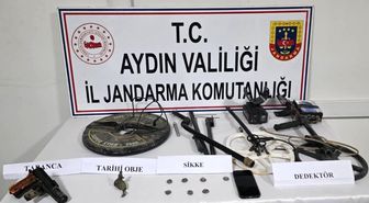 Karacasu'da tarihi eser kaçakçılığı operasyonu: '7 adet Yunan sikkesi ele geçirildi'