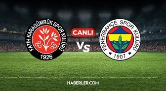 Karagümrük Fenerbahçe CANLI nereden izlenir? Karagümrük Fenerbahçe maçı hangi kanalda, nereden izlenir?
