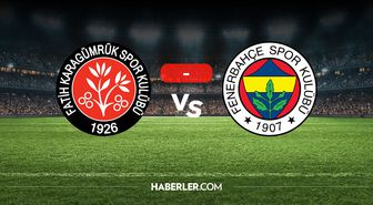 Karagümrük Fenerbahçe maçı kaç kaç? MAÇ SONUCU! Karagümrük Fenerbahçe golleri kim attı, canlı maç anlatımı!