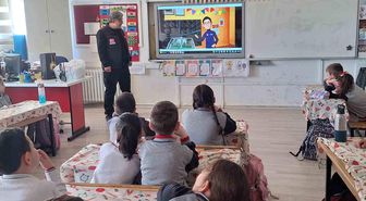 Minik öğrenciler afetlere karşı bilinçleniyor