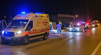 Adana'da otobüsle çarpışan motosiklet sürücüsü hayatını kaybetti