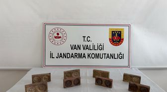 Van'da 3,5 milyon TL değerinde tarihi eserler ele geçirildi