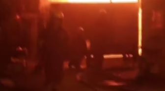 Adana'da Mobilya Atölyesinde Yangın