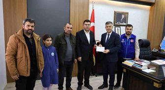 Gaziantep'te imam hatip öğrencilerinden Filistin'e anlamlı destek