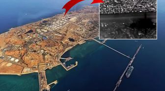 İşte Hark Adası'nın vurulduğu anlar! Üst üste tam 15 patlama