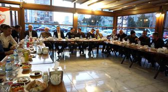 TFSKD Kayseri Şubesi iftarda bir araya geldi