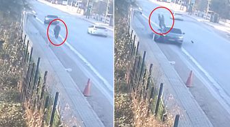 Cinayet gibi kaza! Dehşet anları kamerada