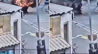 İran füzesi, Tel Aviv'in göbeğine böyle düştü