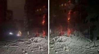 İsrail, Lübnan'da Başbakanlık binasının hemen yanını vurdu