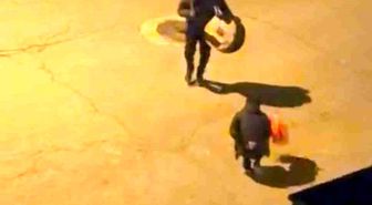 Kurtalan'da sahur için çalınan davula tek başına halay çekti