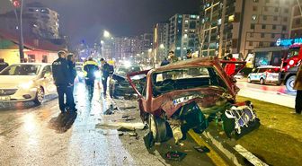 Malatya'da iki otomobil çarpıştı: 1'i çocuk, 3 yaralı