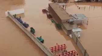 Mardin'de sağanak; dereler taştı, evler ile tarım arazilerini su bastı