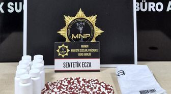 Sentetik haplarla yakalanan şüpheli tutuklandı