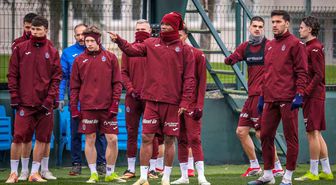 Trabzonspor ara vermeden Eyüpspor maçı hazırlıklarına başladı